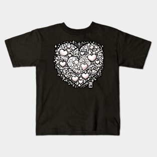 Heart for you - Valentine's Day - Heart shape - Harts Kids T-Shirt